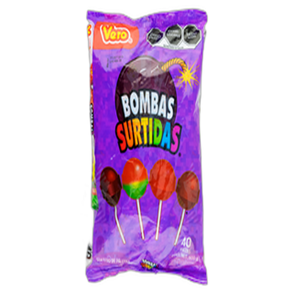 PALETA BOMBA SURTIDA 2440 VERO