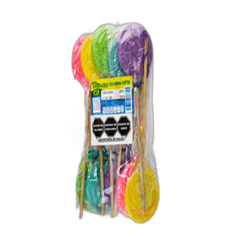 PALETA CHILINDRINA SURTIDO 2010 MACIAS