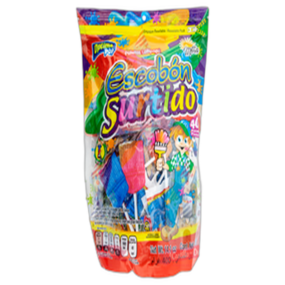 PALETA ESCOBON SURTIDO 3540 PZ MARA