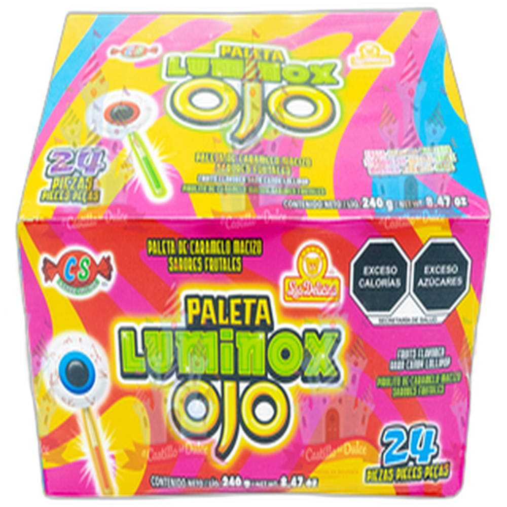 PALETA LUMINOX OJO 1224 PZA DELICIAS