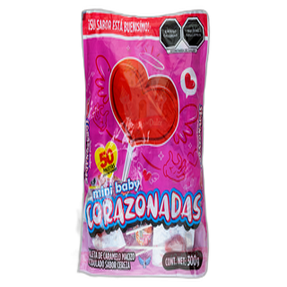 PALETA MINI BABY CORAZONADAS 2850 PZA ALTEO