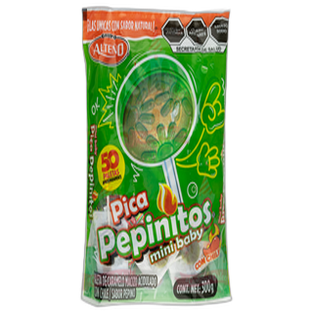 PALETA MINI BABY PICA PEPINITOS 2850 PZA ALTEO