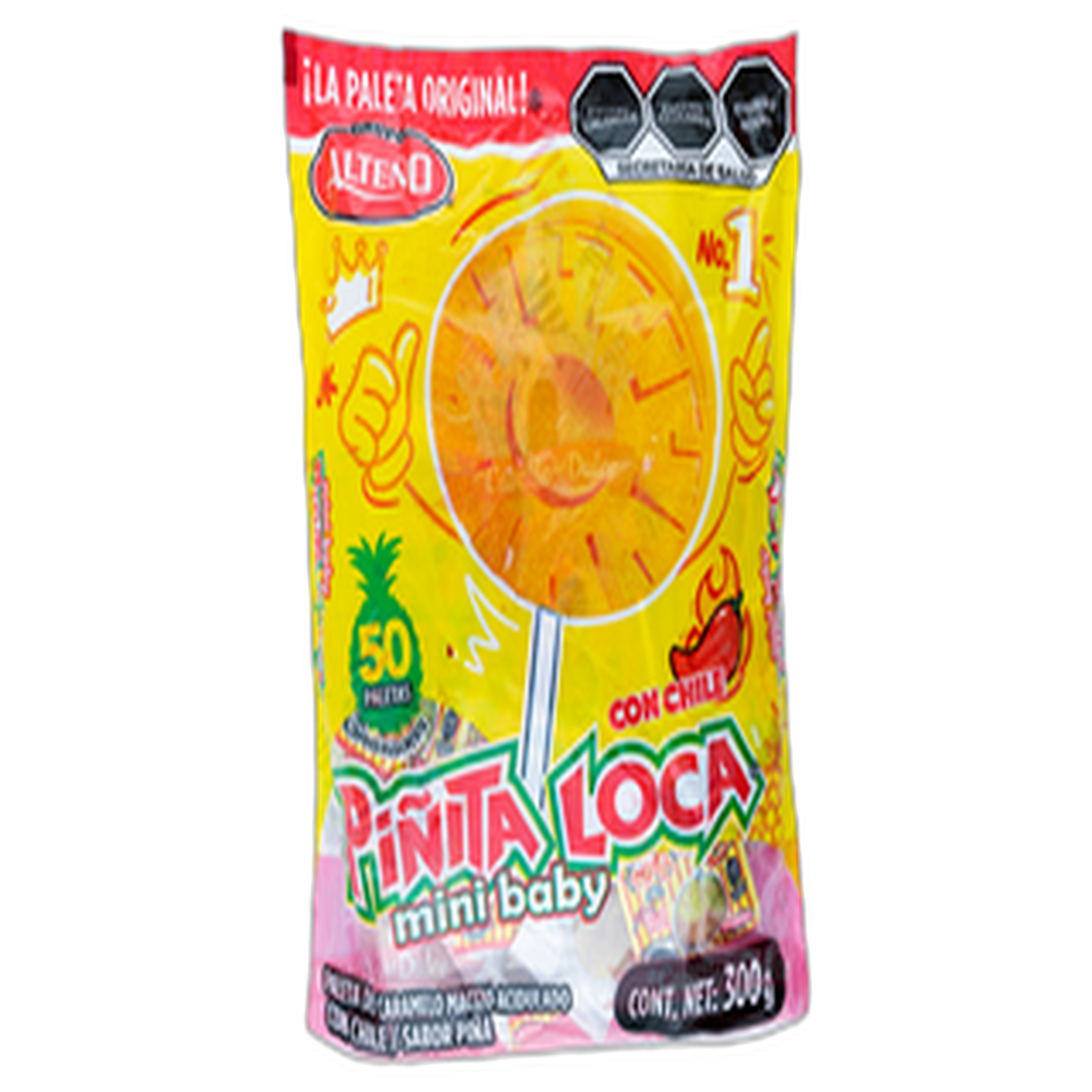 PALETA MINI BABY PIITA LOCA 2850 PZA ALTEO