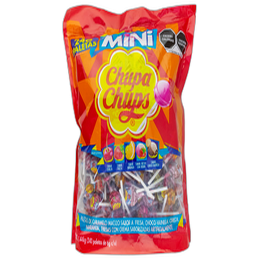 PALETA MINI CHUPA CHUPS BOLSA 6240 PZAS