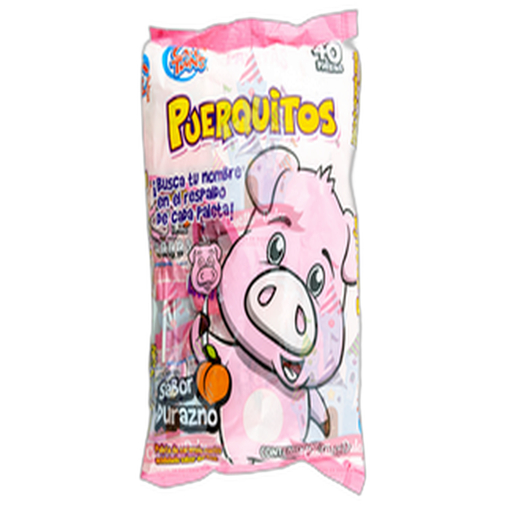 PALETA PUERQUITOS 2440 PZA COOL TOONS