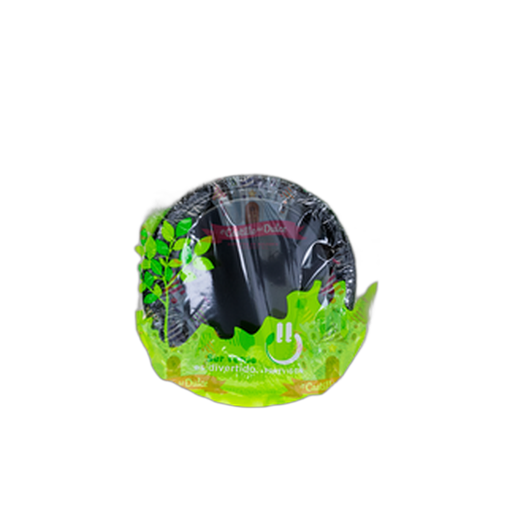 PLATO 7 NEGRO 1220 PZA FAB SELECTAS