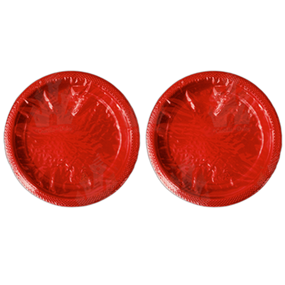 PLATO 7 ROJO 1020 AMSCAN