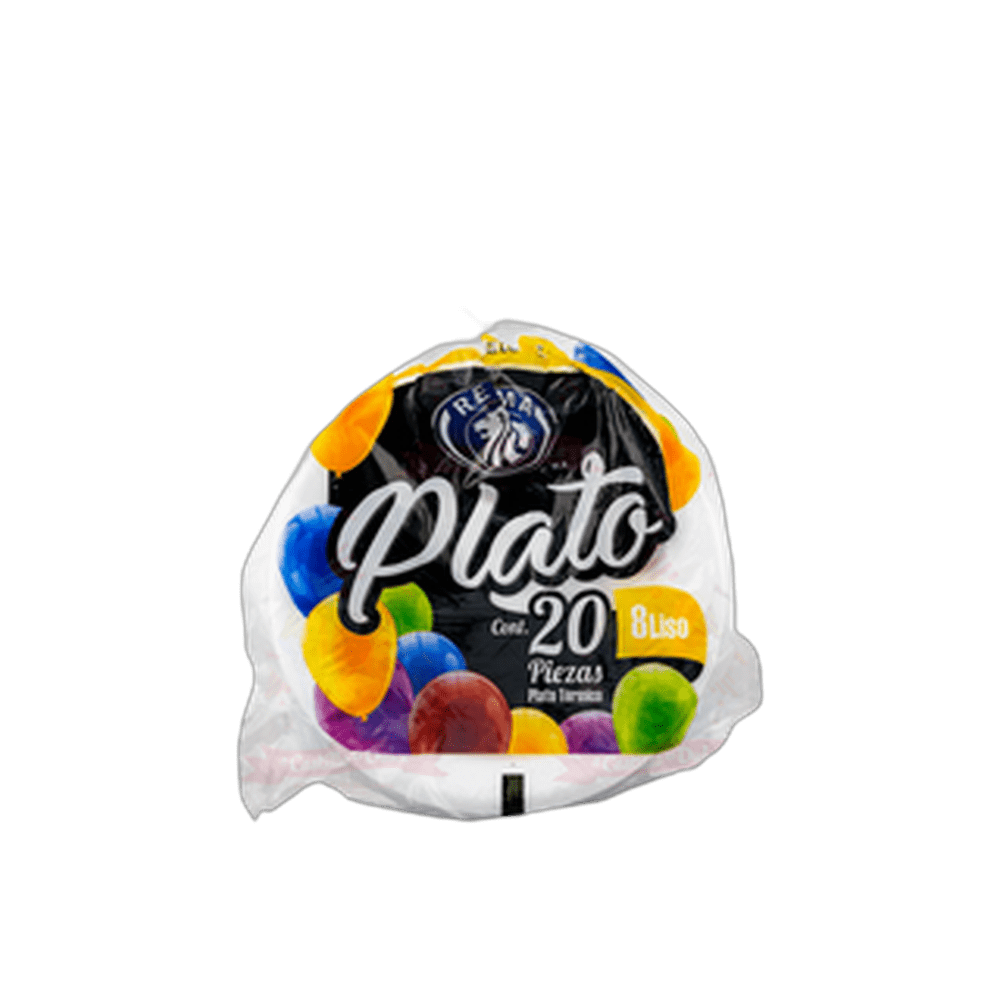PLATO 8 LISO 2520 REYMA