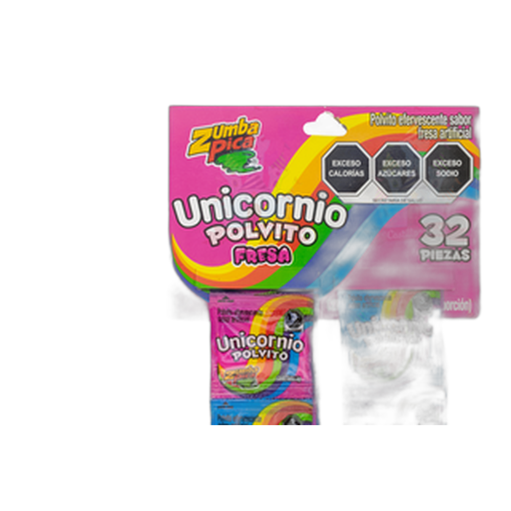 POLVITO UNICORNIO FRESA 4432 PZAS ZUMBAPICA
