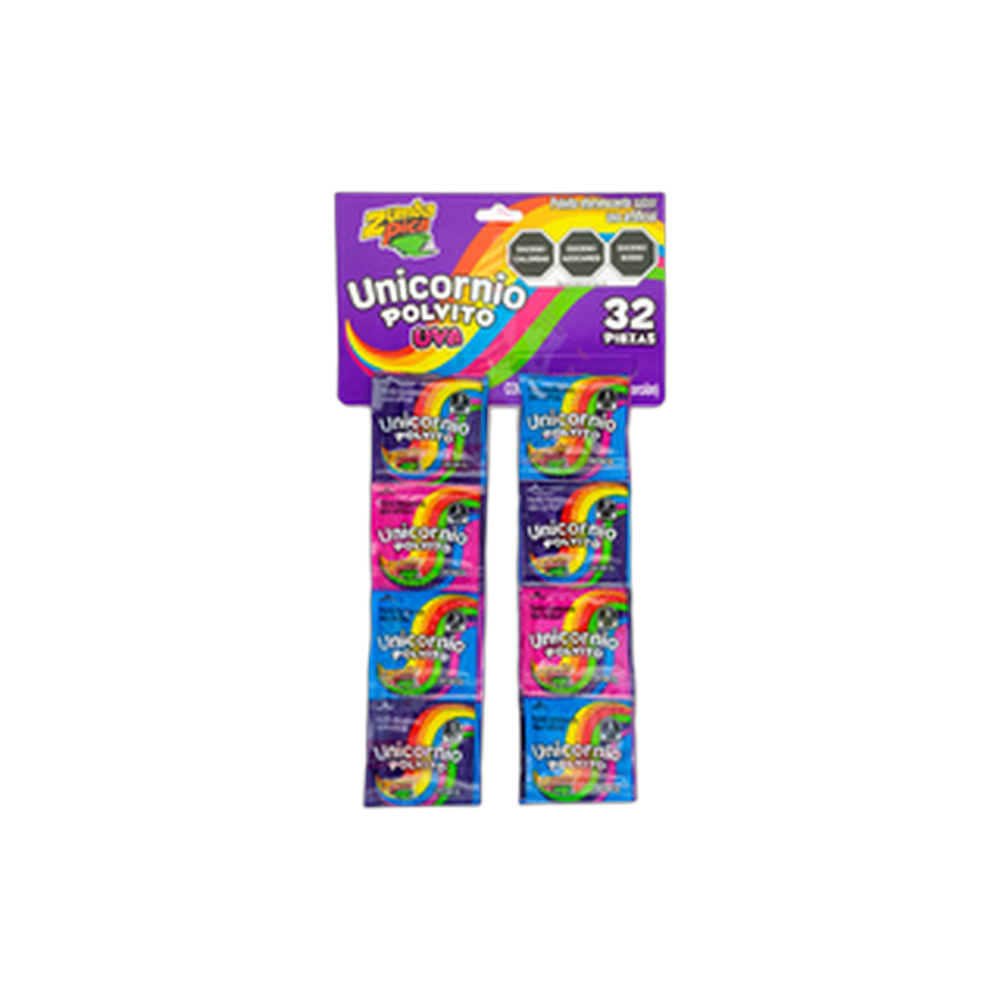 POLVITO UNICORNIO UVA 4432 PZA ZUMBAPICA