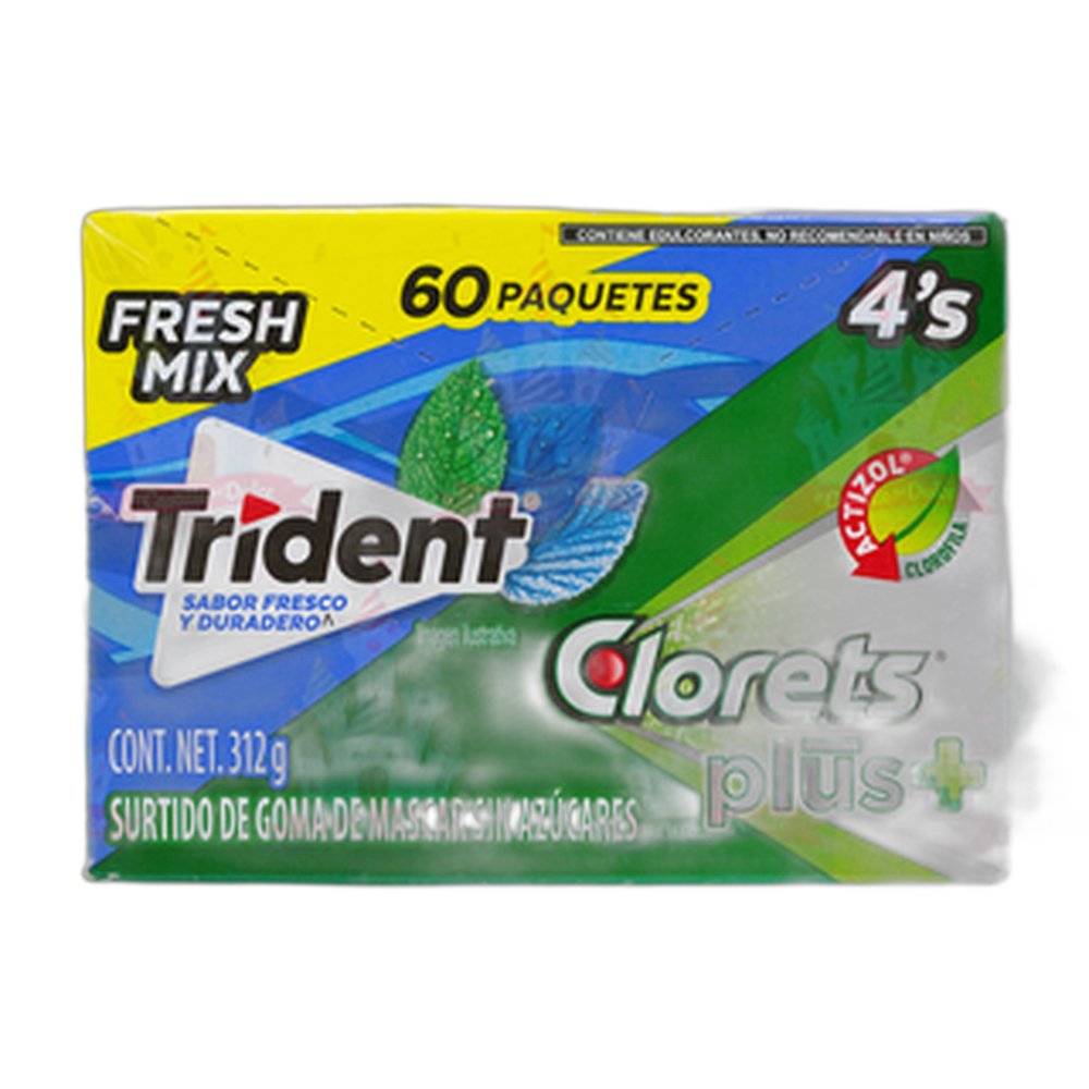 TRIDENT 4S FRESH MIX 2460 ADAMS