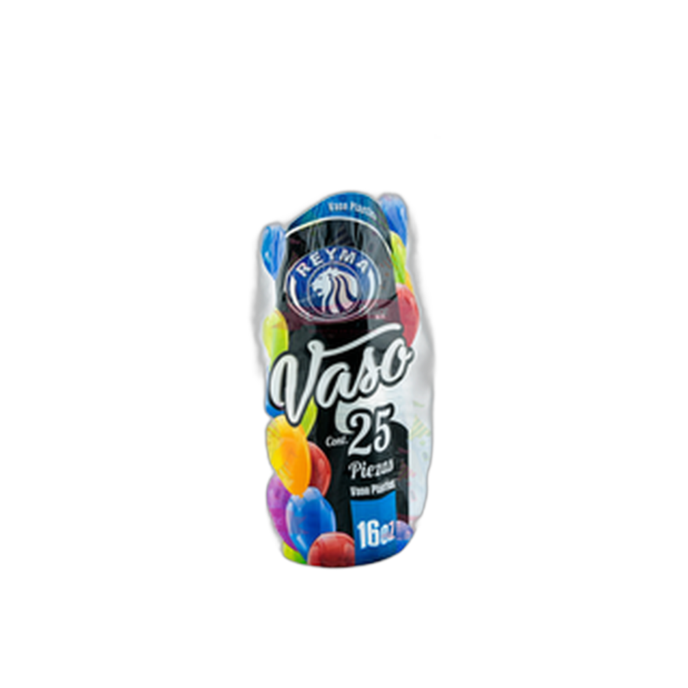 VASO PLASTICO 16 4025 REYMA