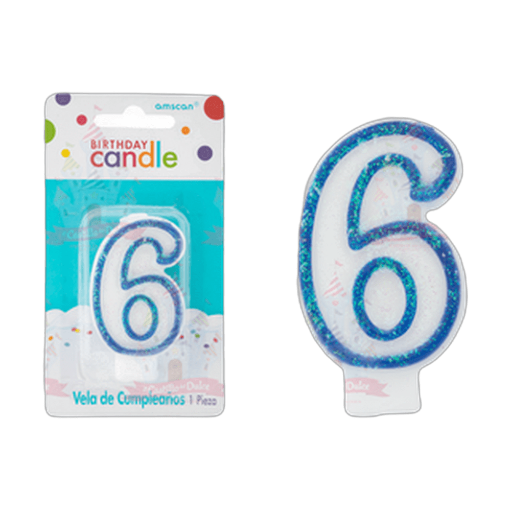 VELA 6 CGLIT BRILL AZUL 121 PZA GRANMARK