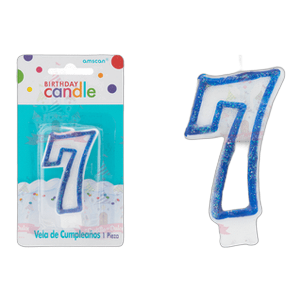VELA 7 CGLIT BRILL AZUL 121 PZA GRANMARK