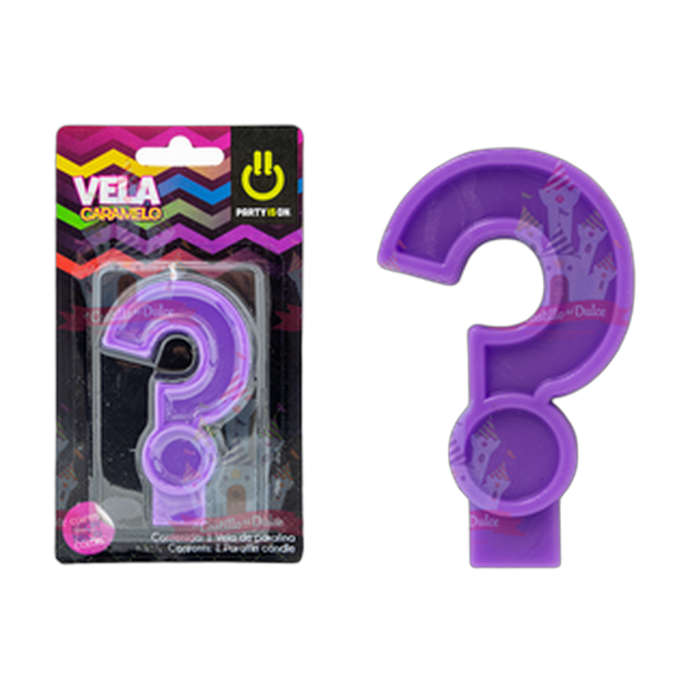 VELA CARAMELO MIX 121 PZ FAB SELECTA