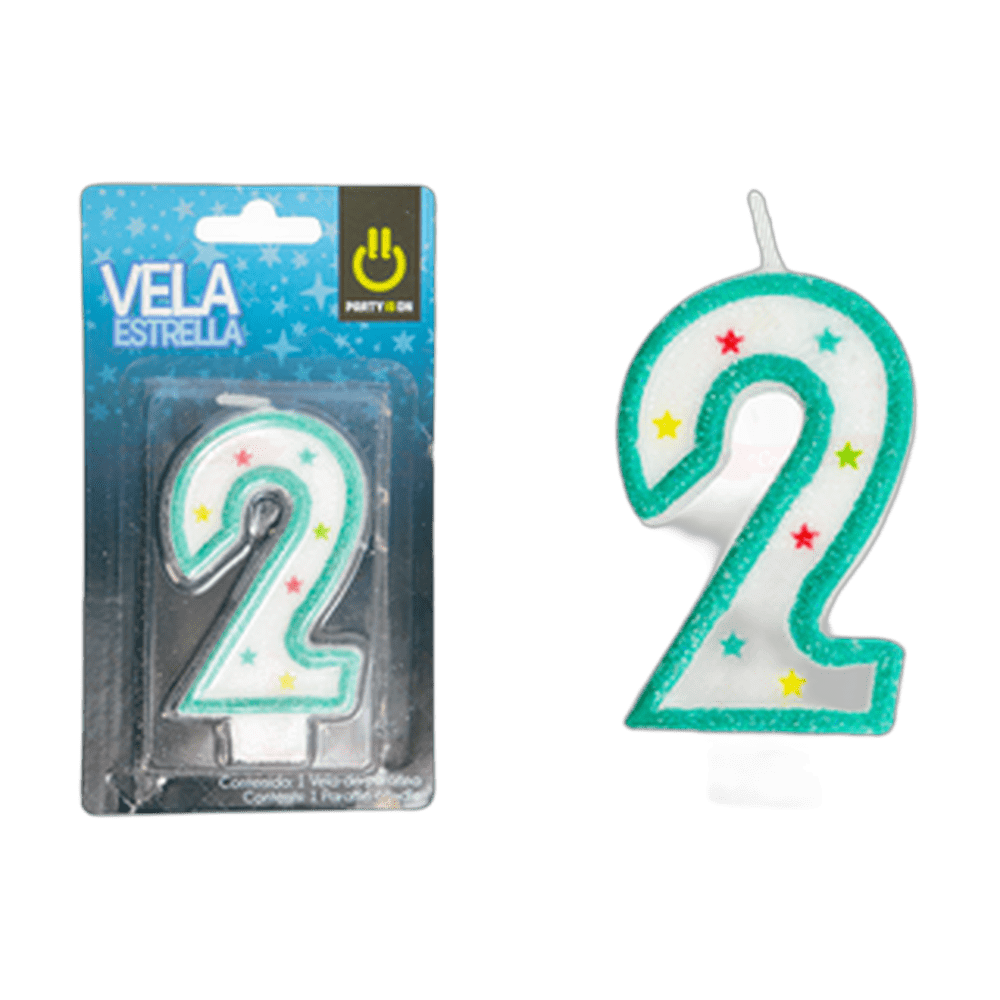 VELA ESTRELLA AZUL 2 121 PZ FAB SELECTA