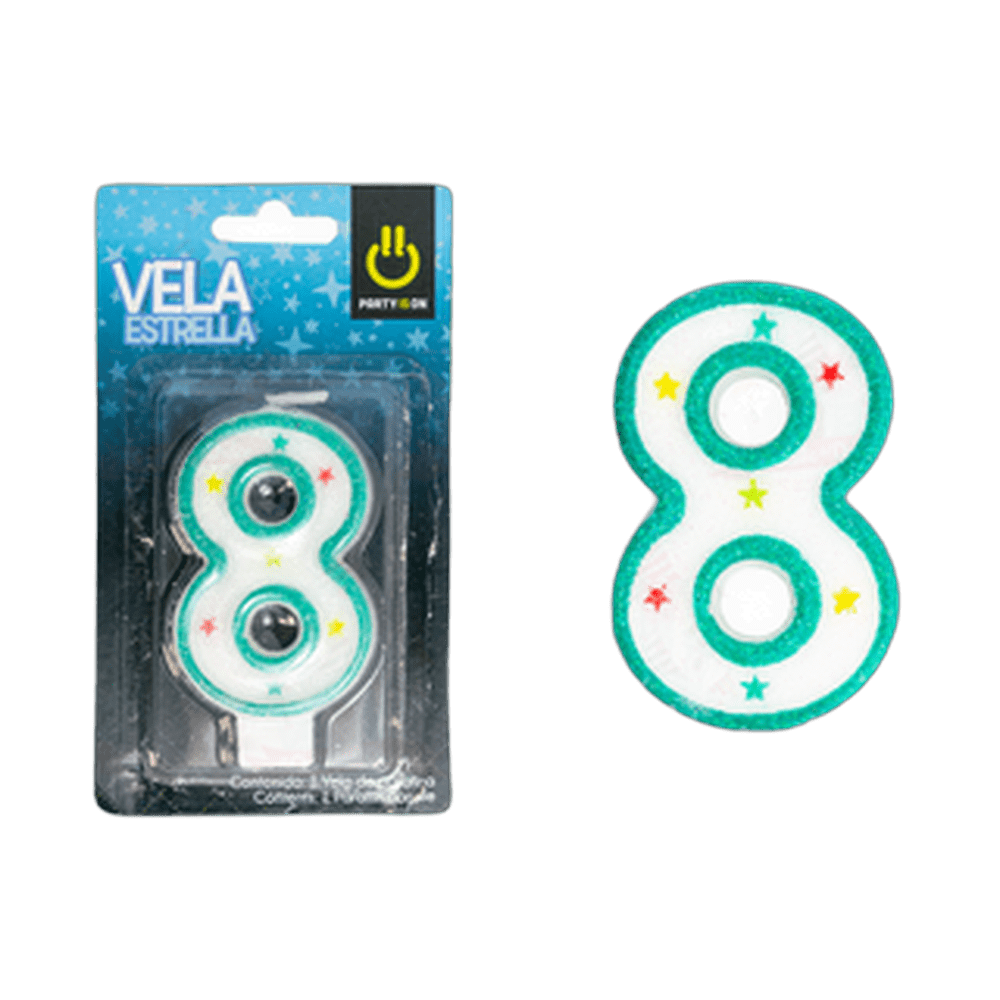 VELA ESTRELLA AZUL  8 121 PZ FAB SELECTA