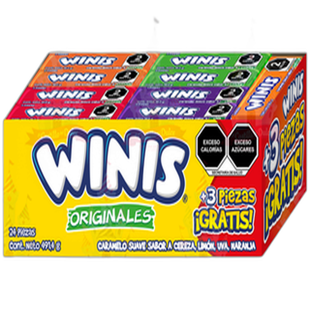 WINIS TUBO ORIGINALES 1824 PZS WINIS