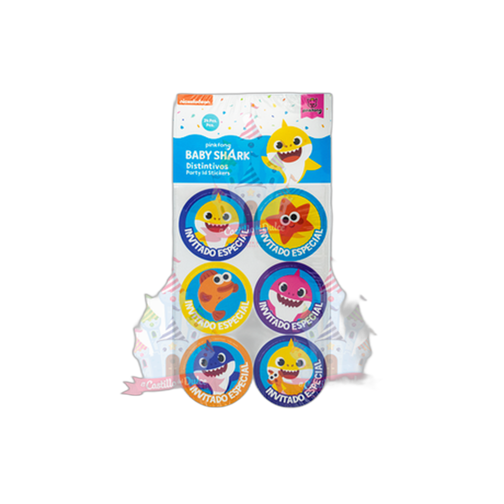 DISTINTIVO BABY SHARK 6/24 PZA GRANMAR