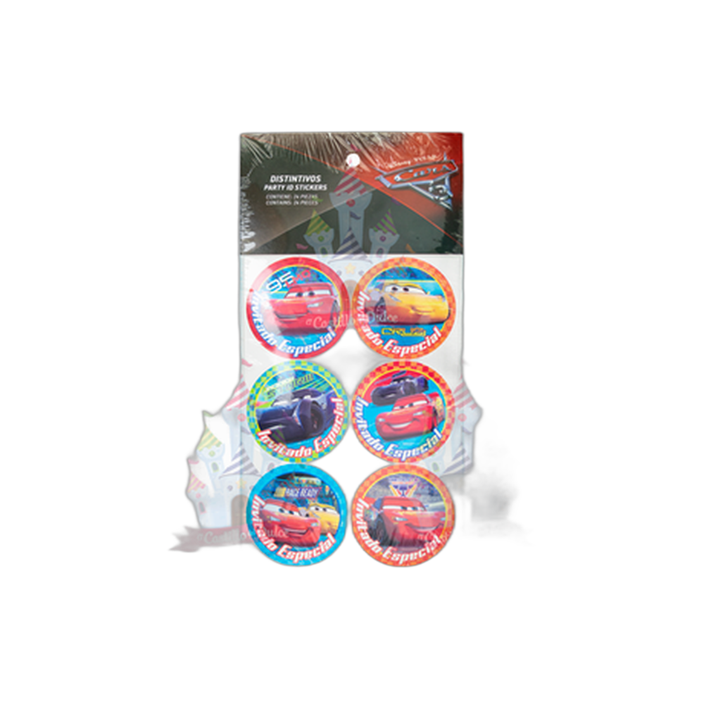 DISTINTIVO CARS 3 6/24 GRANMARK