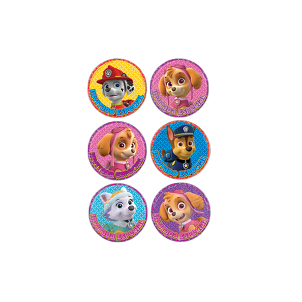 DISTINTIVO PAW PATROL NINA 6/24 GRANMARK