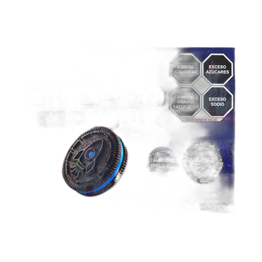 GALLETA OREO CHOPEO ESPACIAL 12/4/6PZA
(252 GRS)