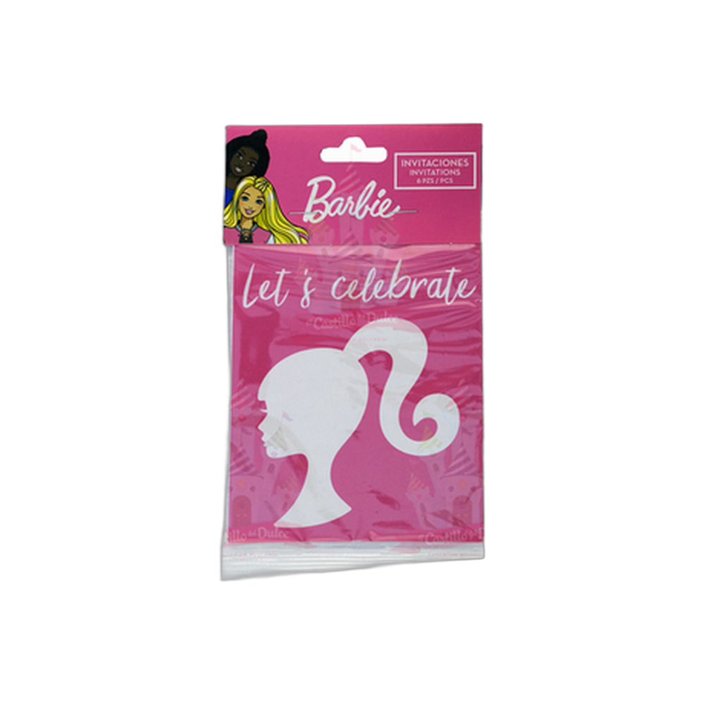 INVITACION BARBIE 24/6 GRANMARK