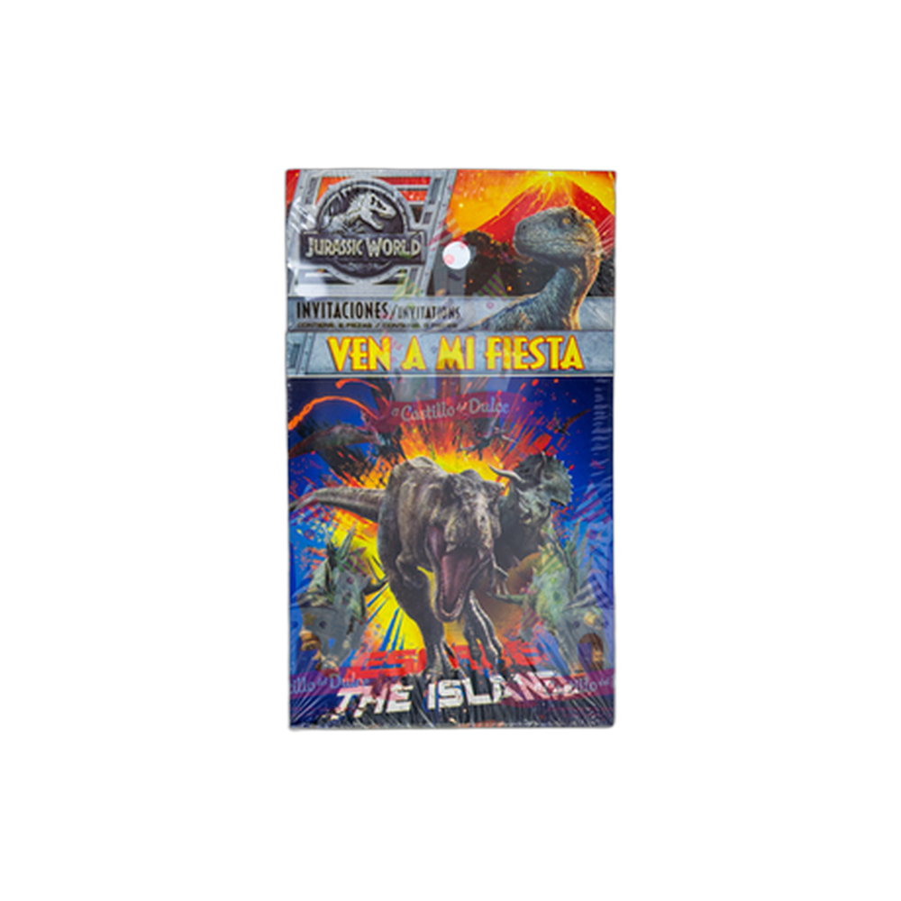 INVITACION JURASSIC WORLD 24/6 GRANMARK