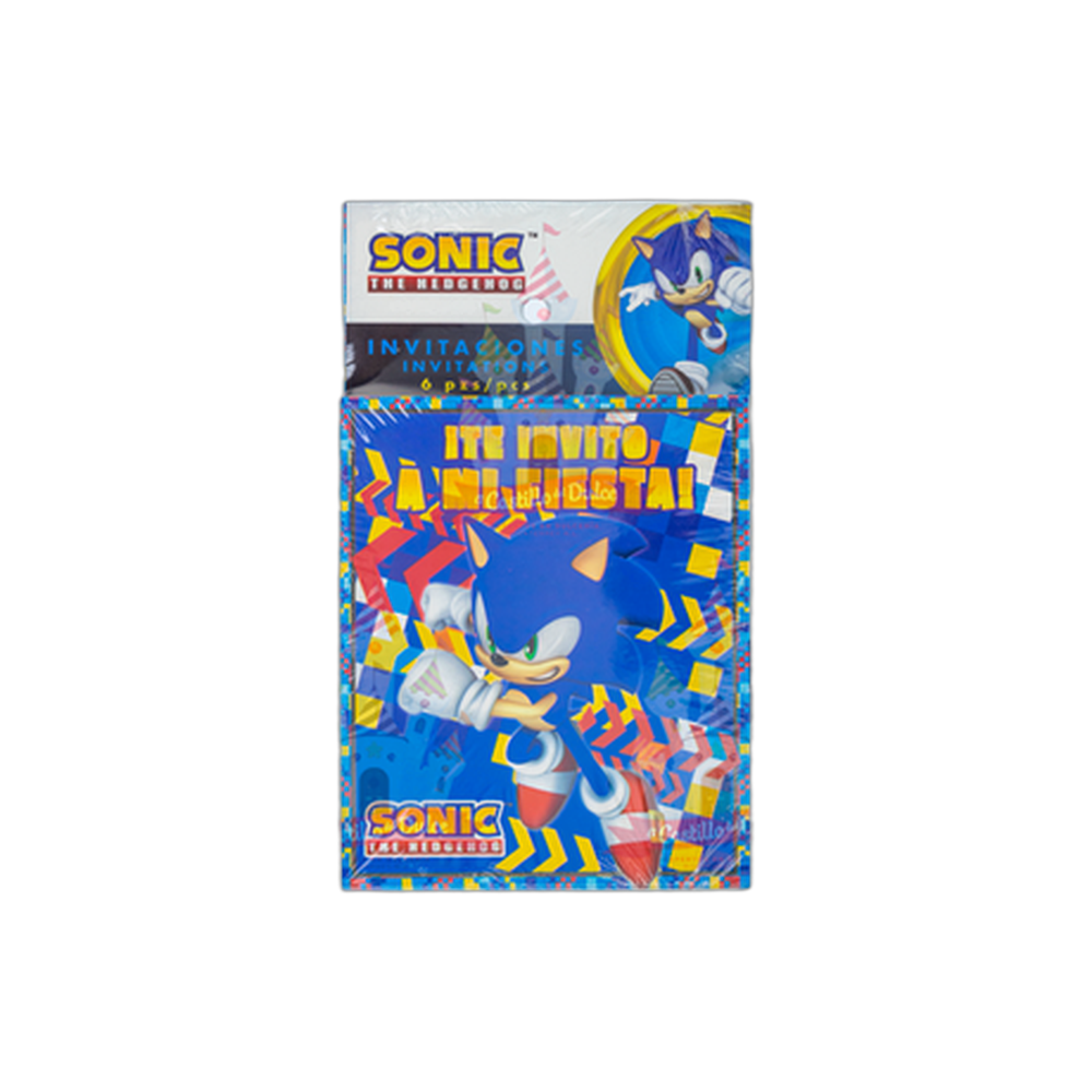INVITACION SONIC 24/6 PZA GRANMAR