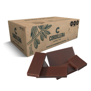 Cordillera Cobertura Sabor Chocolate
  Semi-Amargo, Caja 10 kg