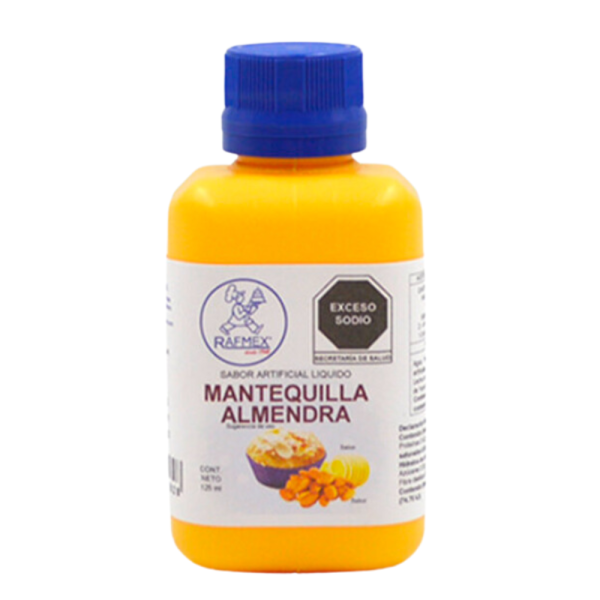 SABOR_MANTEQUILLA_ALMENDRA_FRASCO_125ML SABOR_MANTEQUILLA_ALMENDRA_FRASCO_125ML
